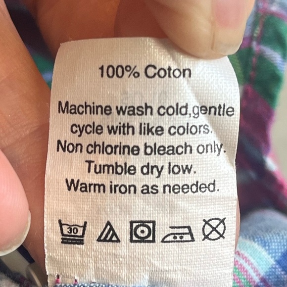 J. Crew Men's Blue Plaid Button Up Shirt Sz S Blue Green Red Easter Work Prep - Picture 8 of 13